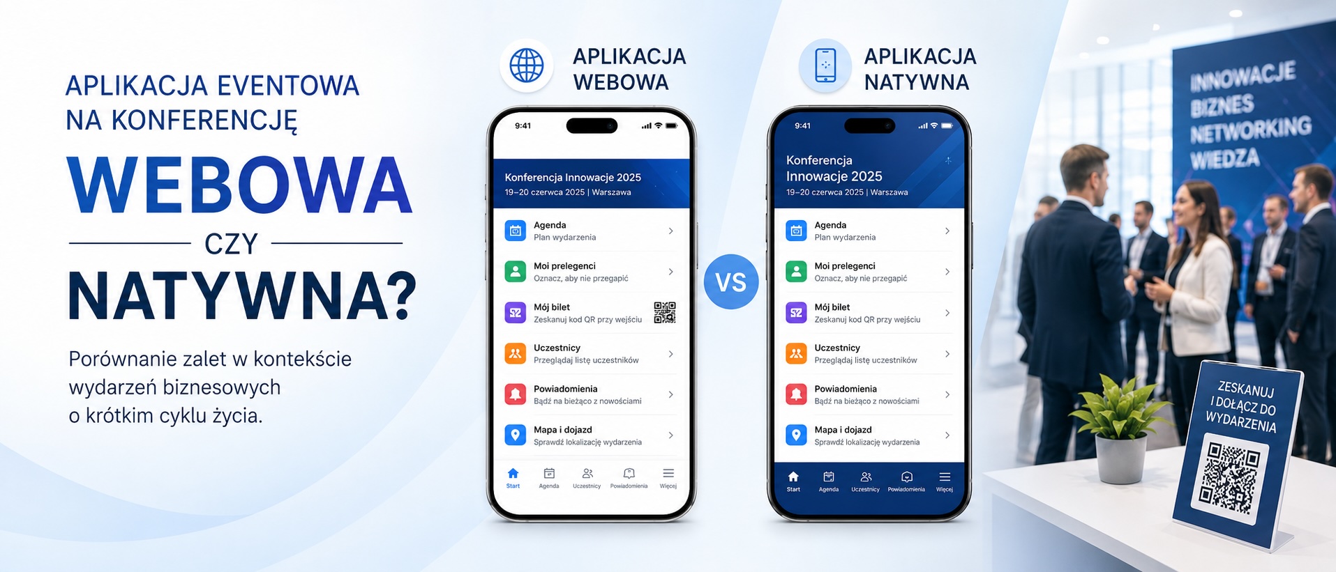 Aplikacje eventowe - porównanie 